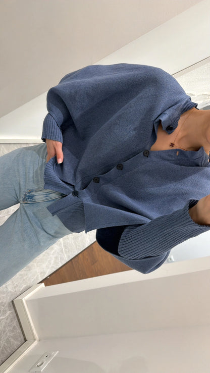 جرزة ازرق غامق بأزرار - KP4372