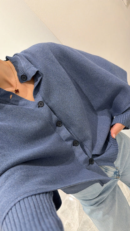 جرزة ازرق غامق بأزرار - KP4372