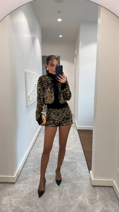 طقم خرز ذهبي - KP1483