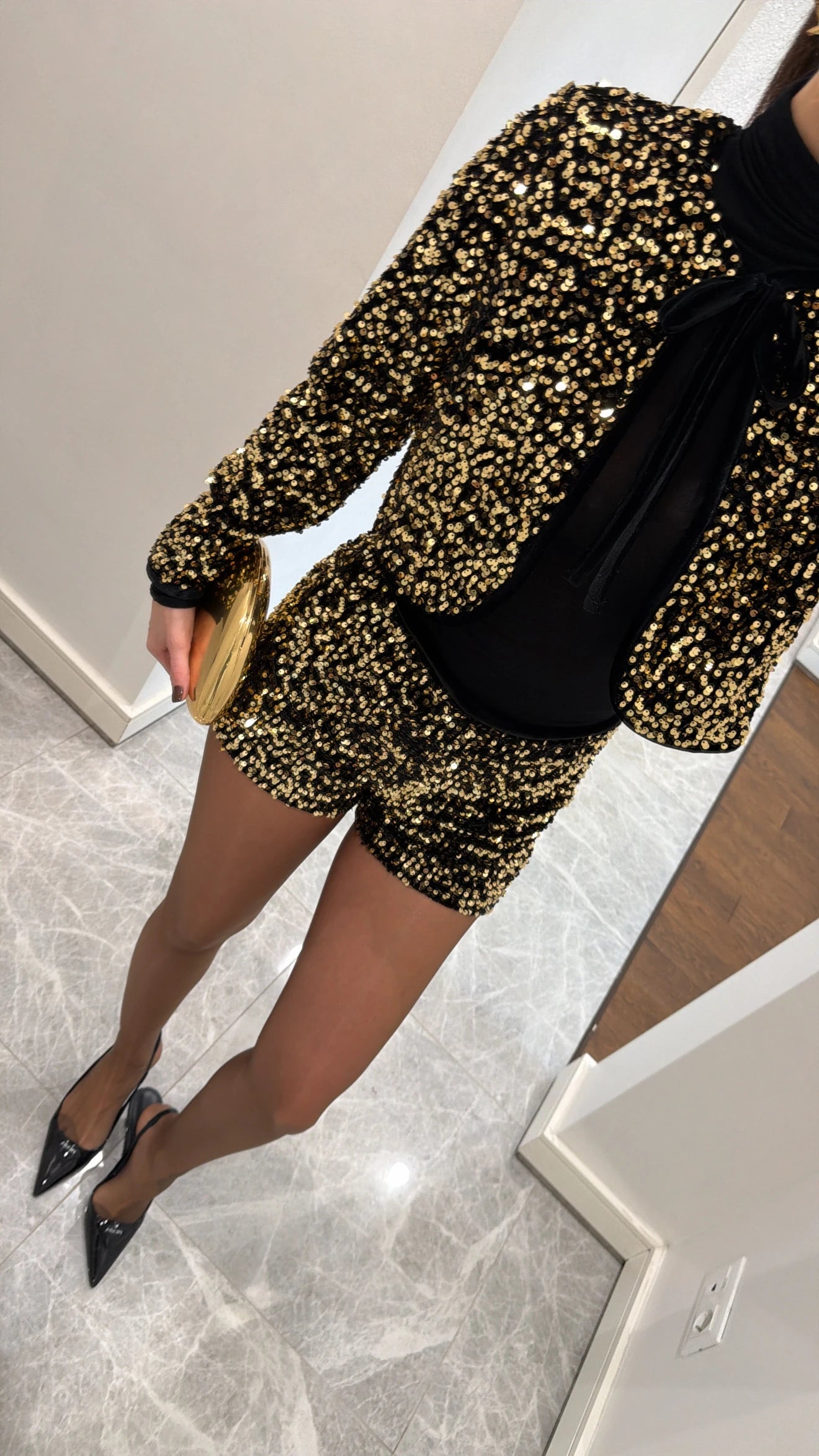 طقم خرز ذهبي - KP1483