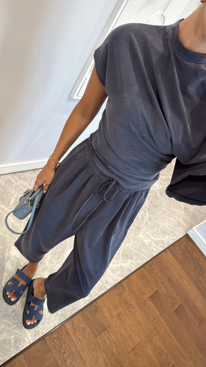 طقم عملي رمادي - KP1347