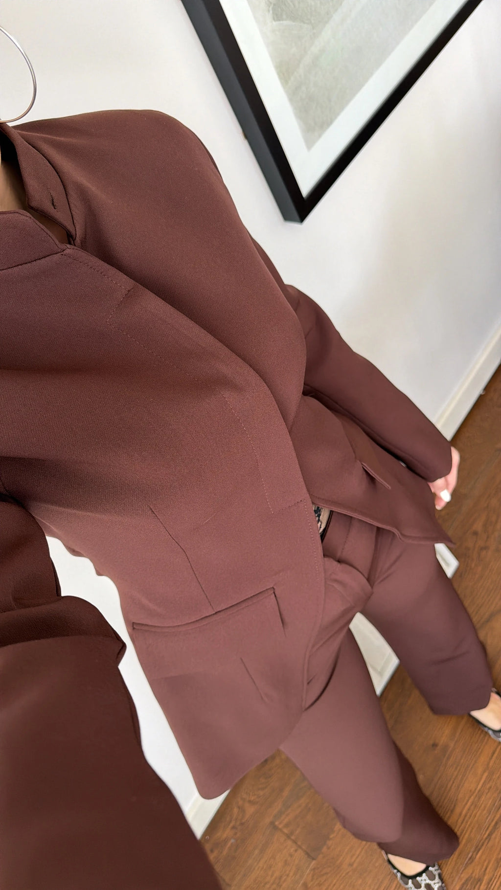 طقم رسمي بني - KP1554