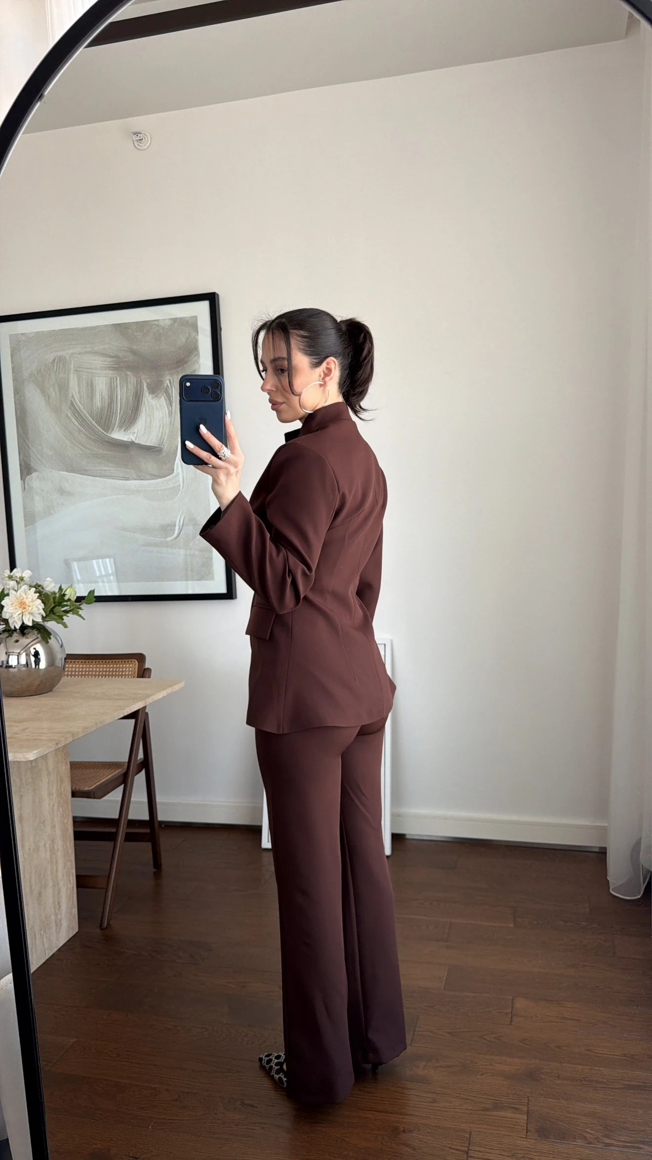 طقم رسمي بني - KP1554