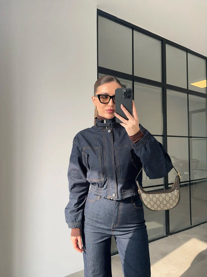 طقم جينز - KP1177