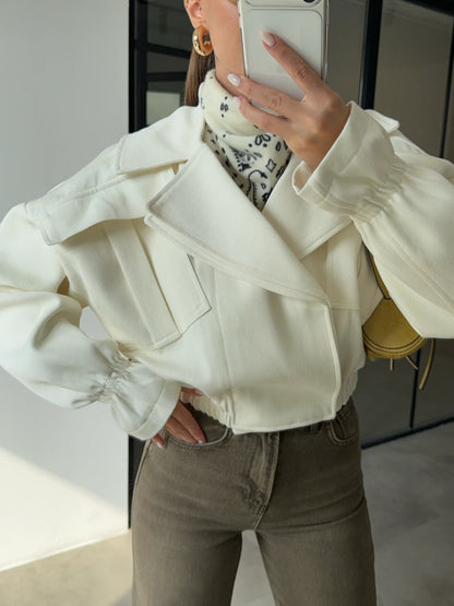 جكيت ابيض - KP7114