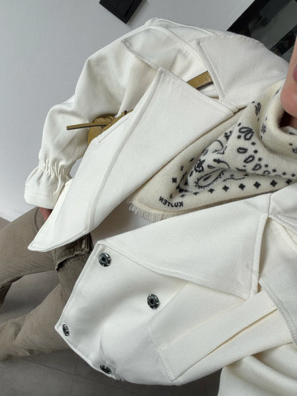 جكيت ابيض - KP7114