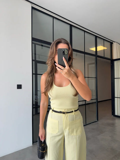 بنطلون اصفر - KP5042