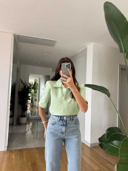 بلوزة مينت - KP4240