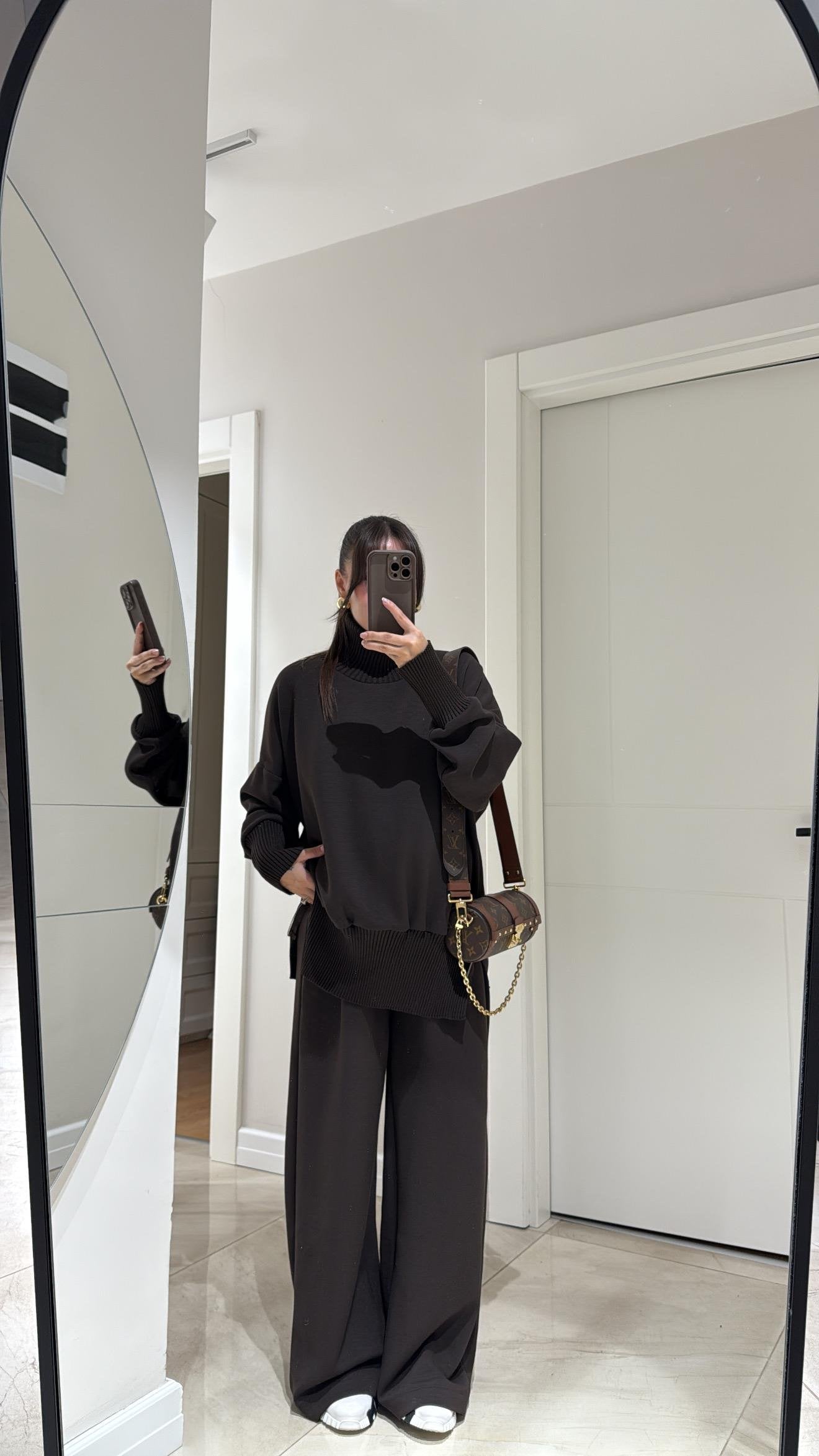 طقم قبة بني بسحاب - KP1410