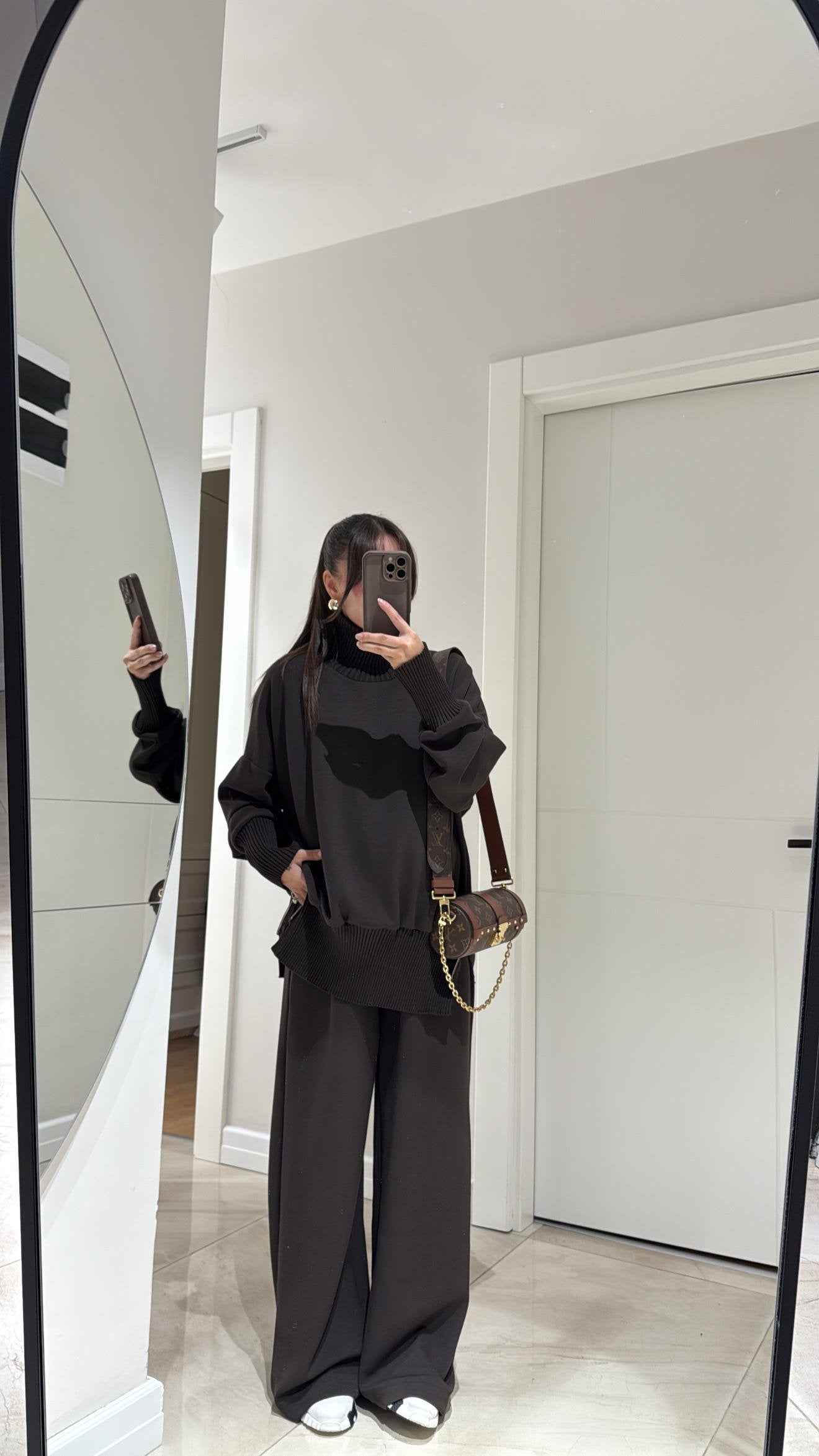 طقم قبة بني بسحاب - KP1410