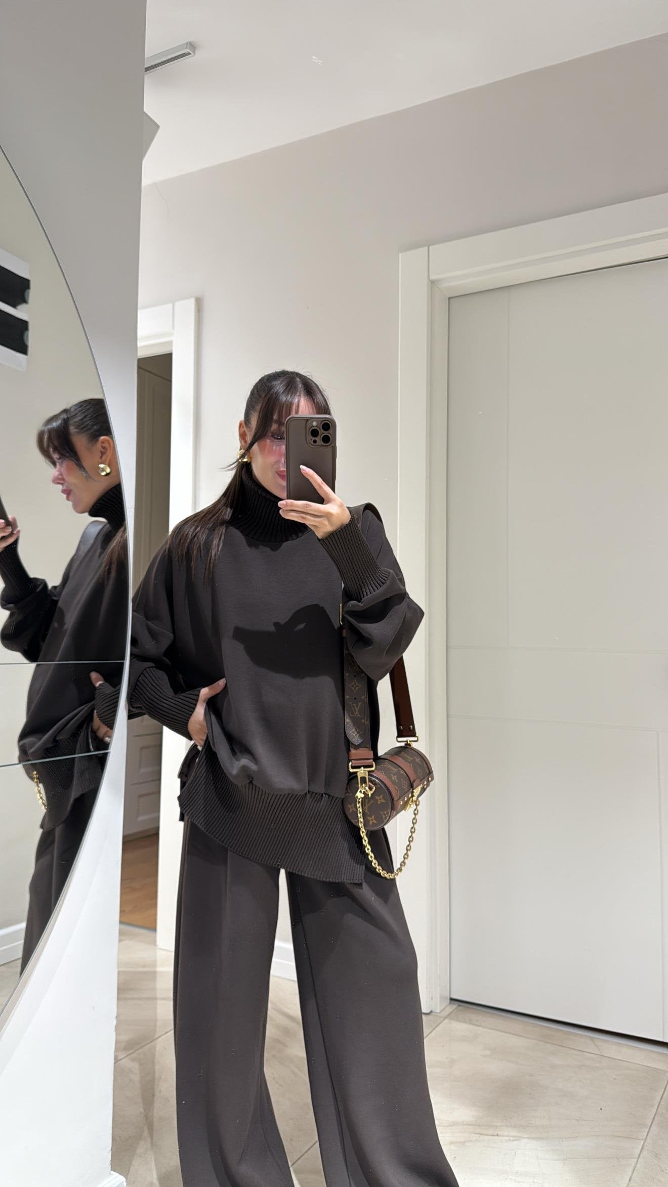 طقم قبة بني بسحاب - KP1410