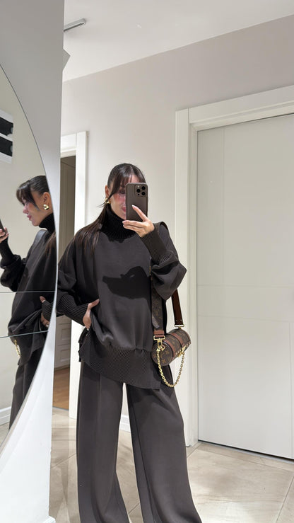 طقم قبة بني بسحاب - KP1410