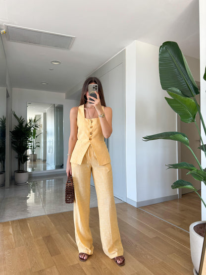 طقم اصفر - KP1002