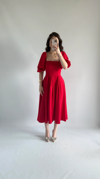 فستان احمر - KP2178