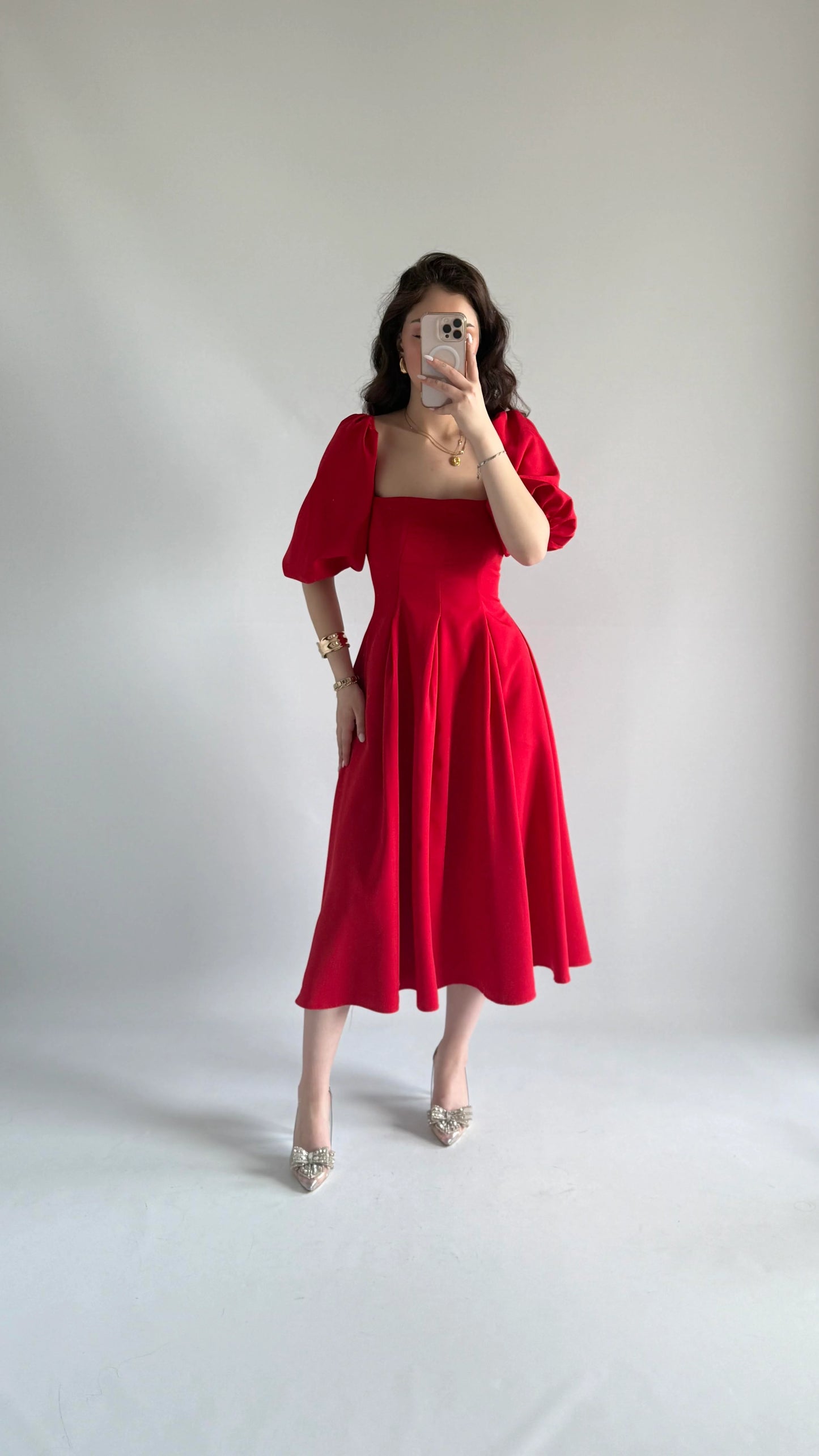 فستان احمر - KP2178