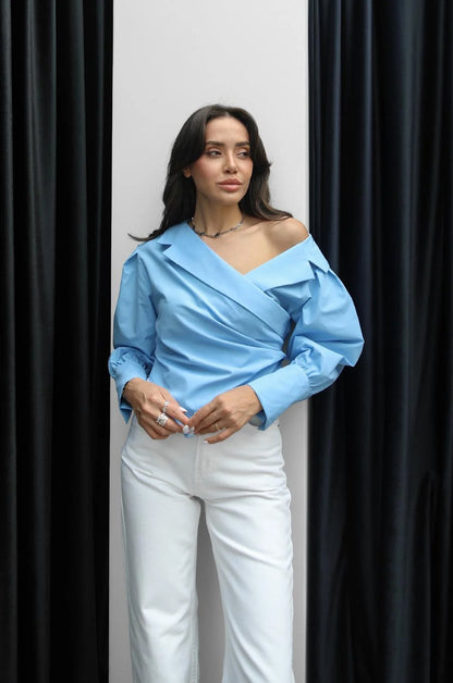 قميص ازرق - KP4204