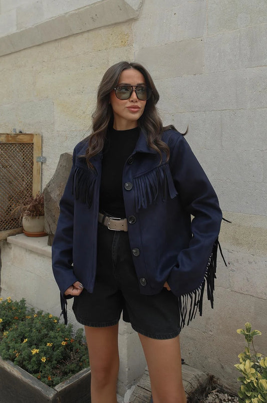 جكيت كحلي - KP7156