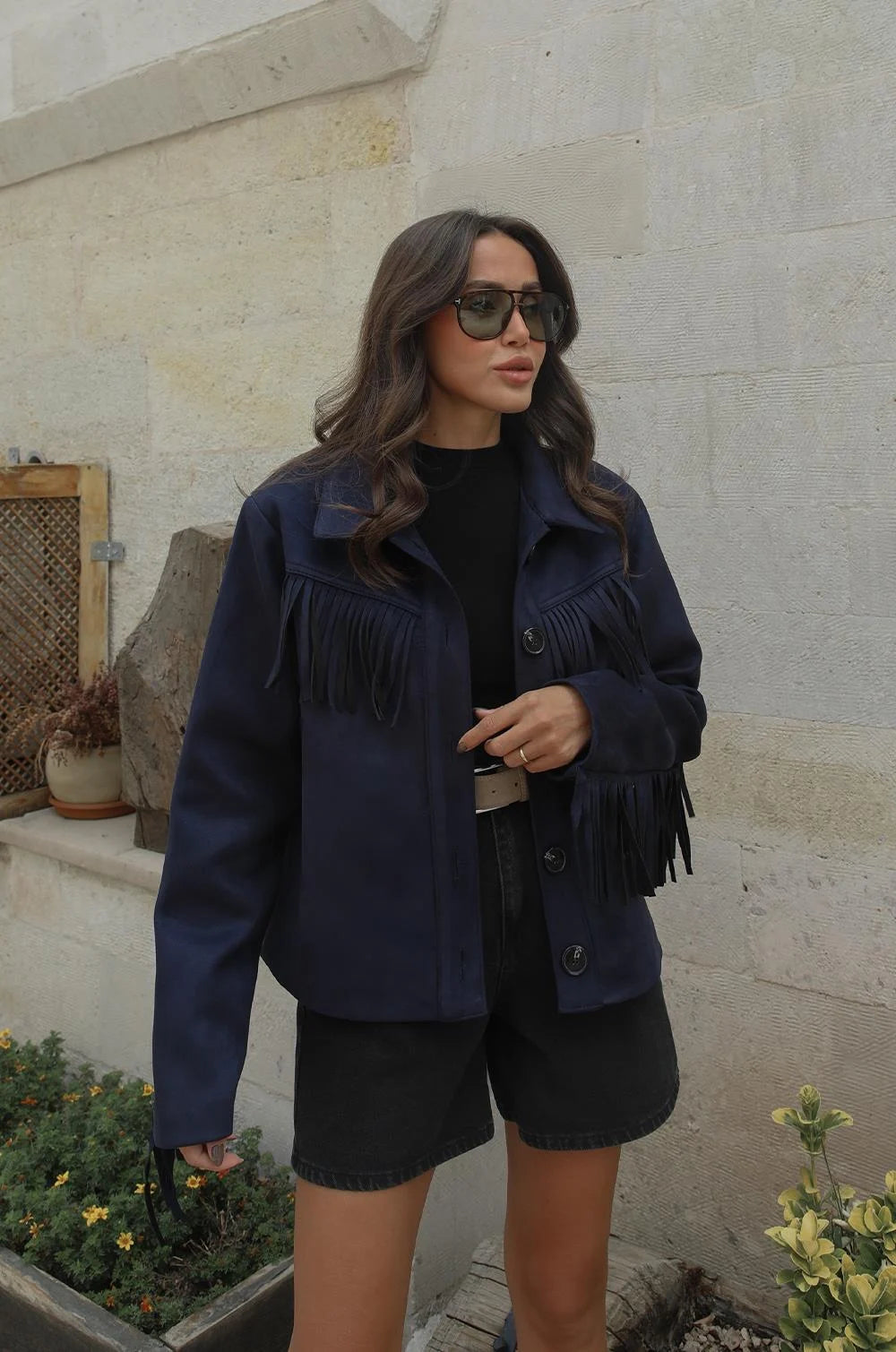 جكيت كحلي - KP7156