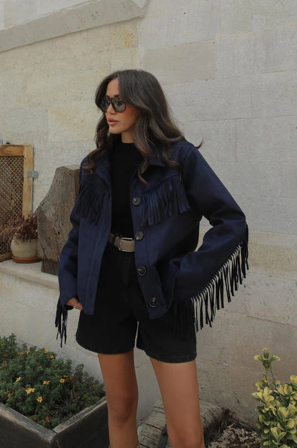 جكيت كحلي - KP7156