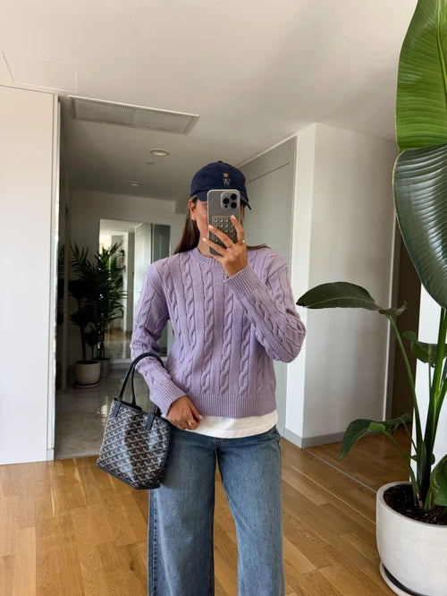 بلوزة مجدلة موڤ - KP4269