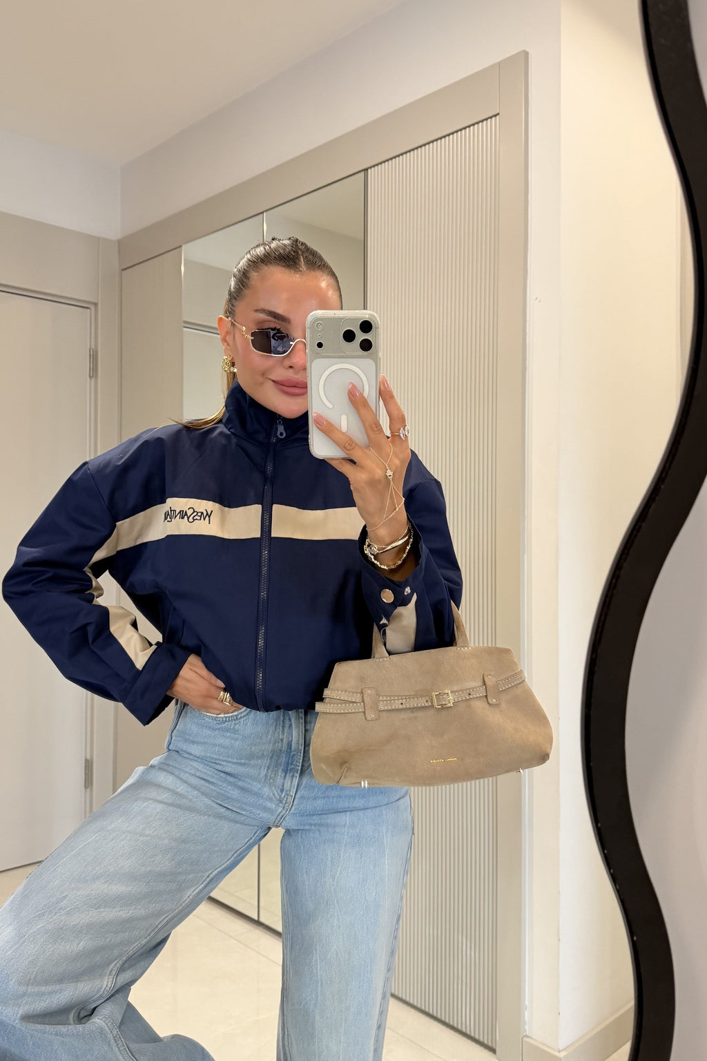 جكيت كحلي YSL - KP7249