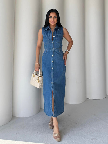 فستان جينز - KP2191