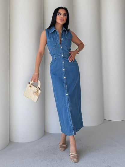 فستان جينز - KP2191