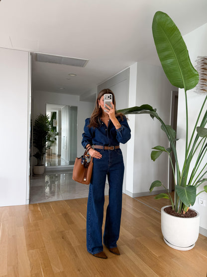 جمبسوت جينز بحزام - KP3031