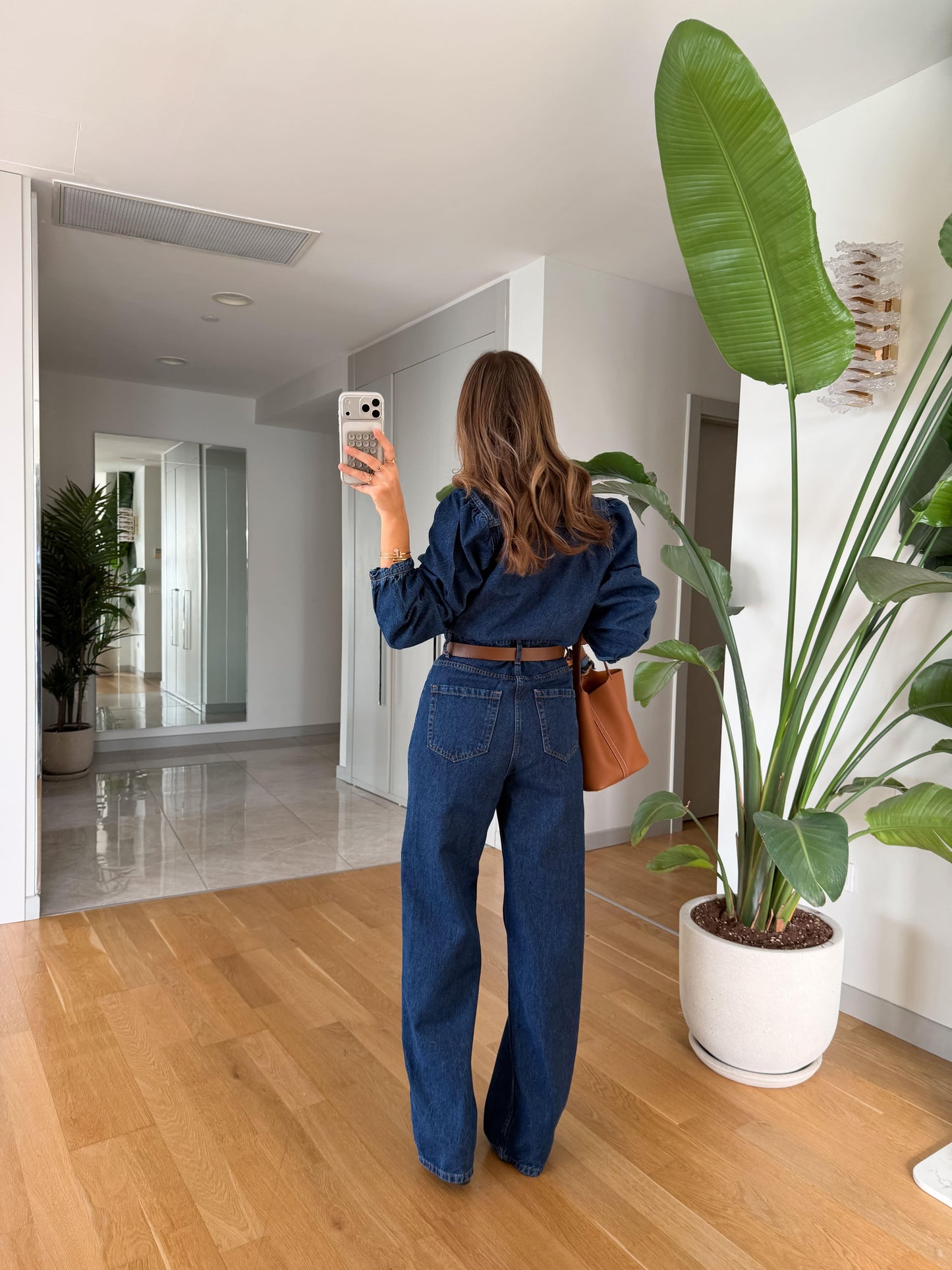 جمبسوت جينز بحزام - KP3031