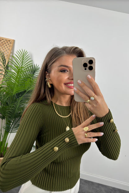 بلوزة بودي زيتي - KP4037