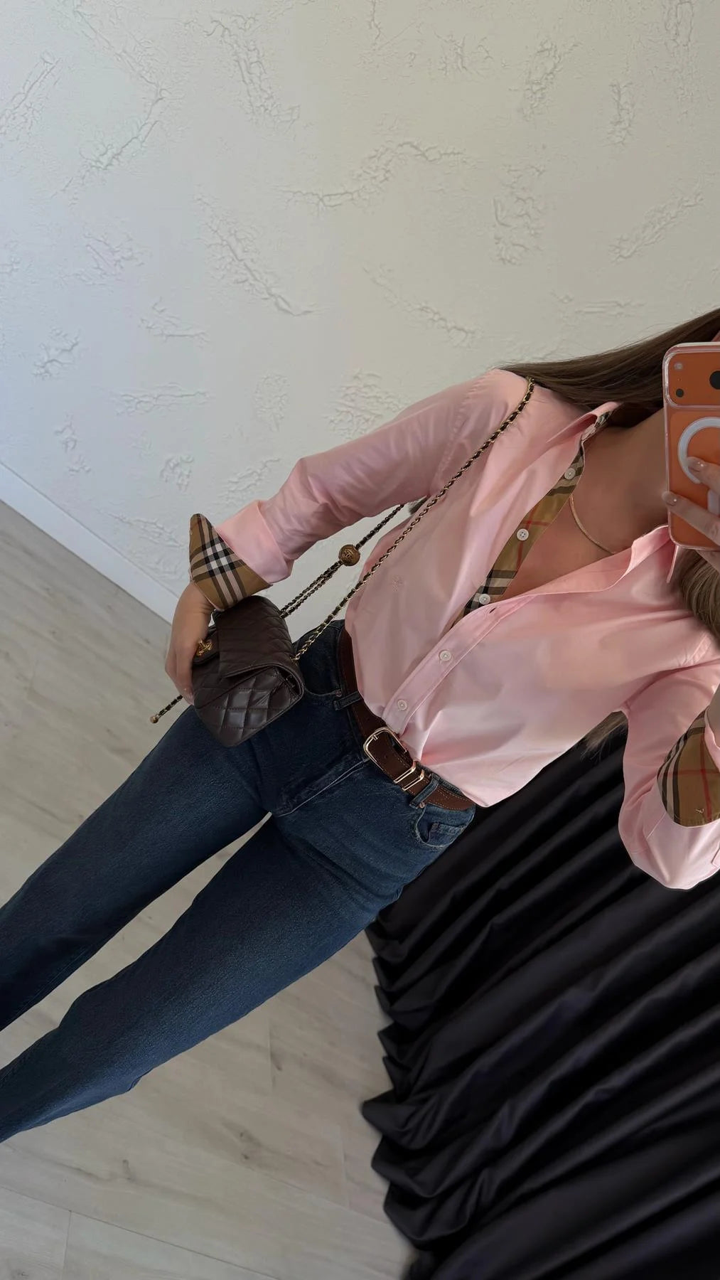 قميص زهري Burberry - KP4291