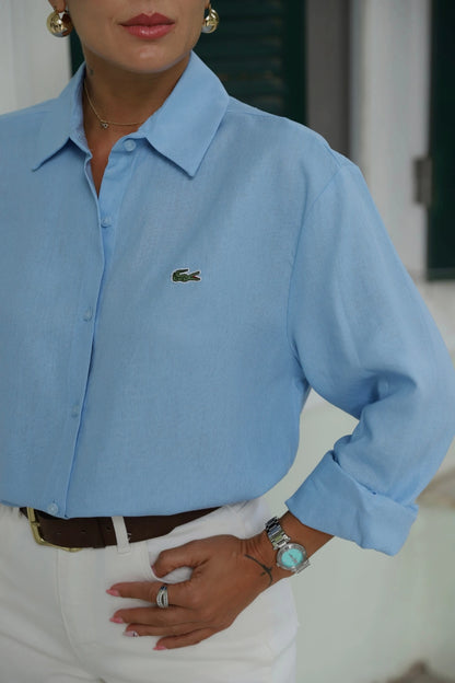 قميص لاكوست ازرق سماوي - KP4210