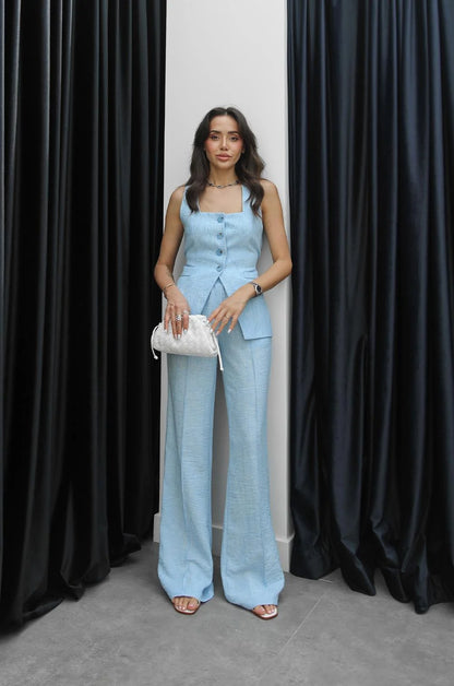 طقم ازرق - KP1002