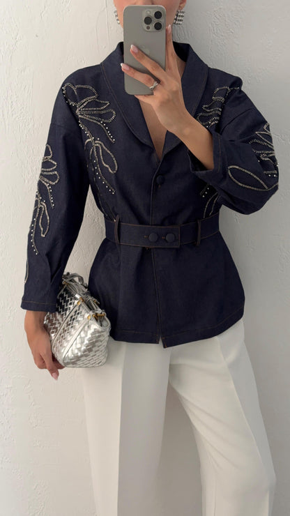 جكيت جينز بستراس - KP4260