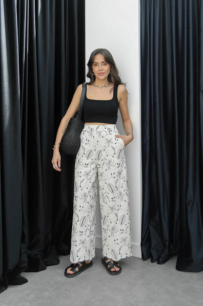 بنطلون صيفي سكري - KP5040