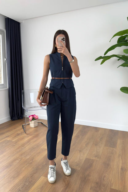 KP1057 - طقم فيست كحلي