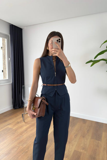 KP1057 - طقم فيست كحلي