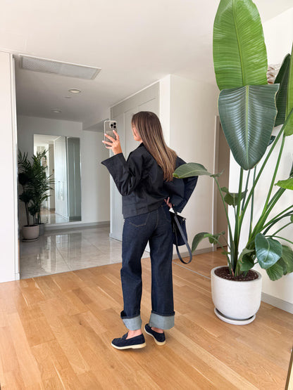 بنطلون جينز غامق - KP5059