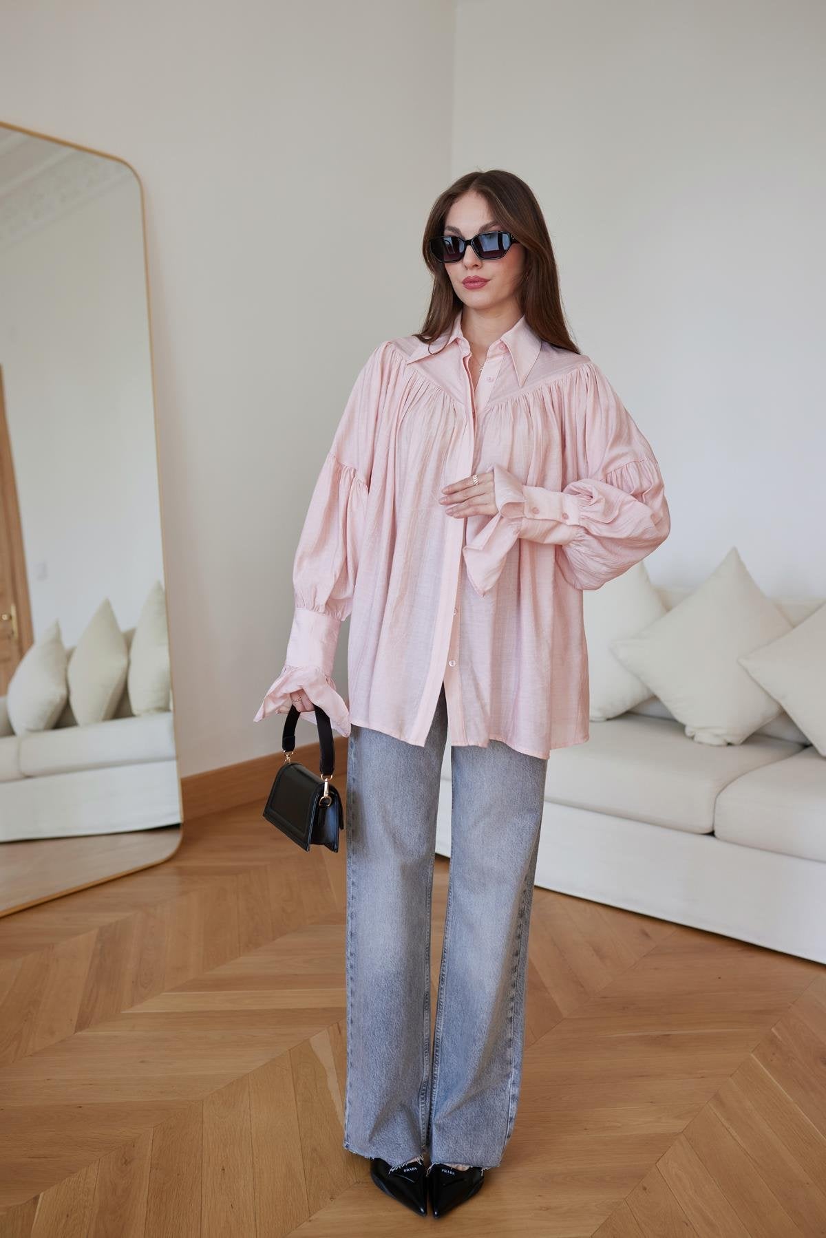 قميص زهري - KP4185