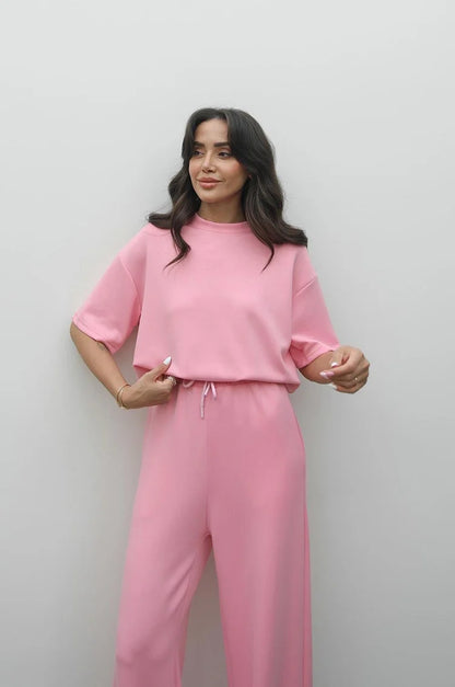 طقم تريننج زهري - KP1334