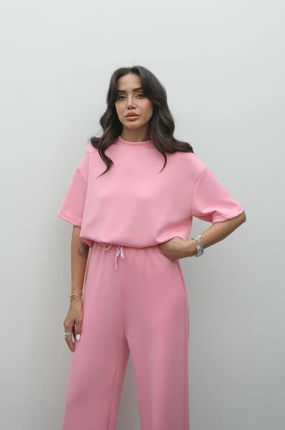 طقم تريننج زهري - KP1334