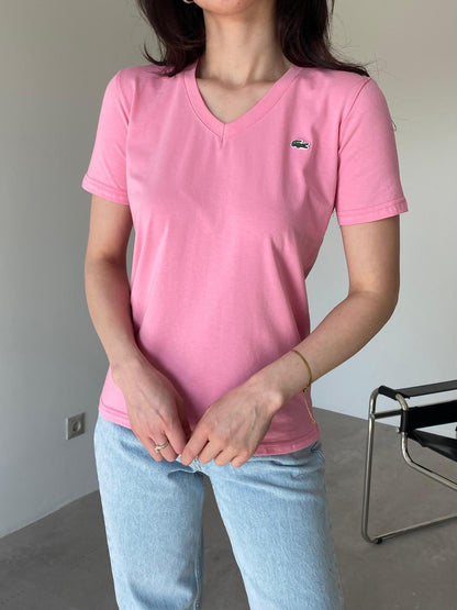 بلوزة لاكوست زهري - KP4191