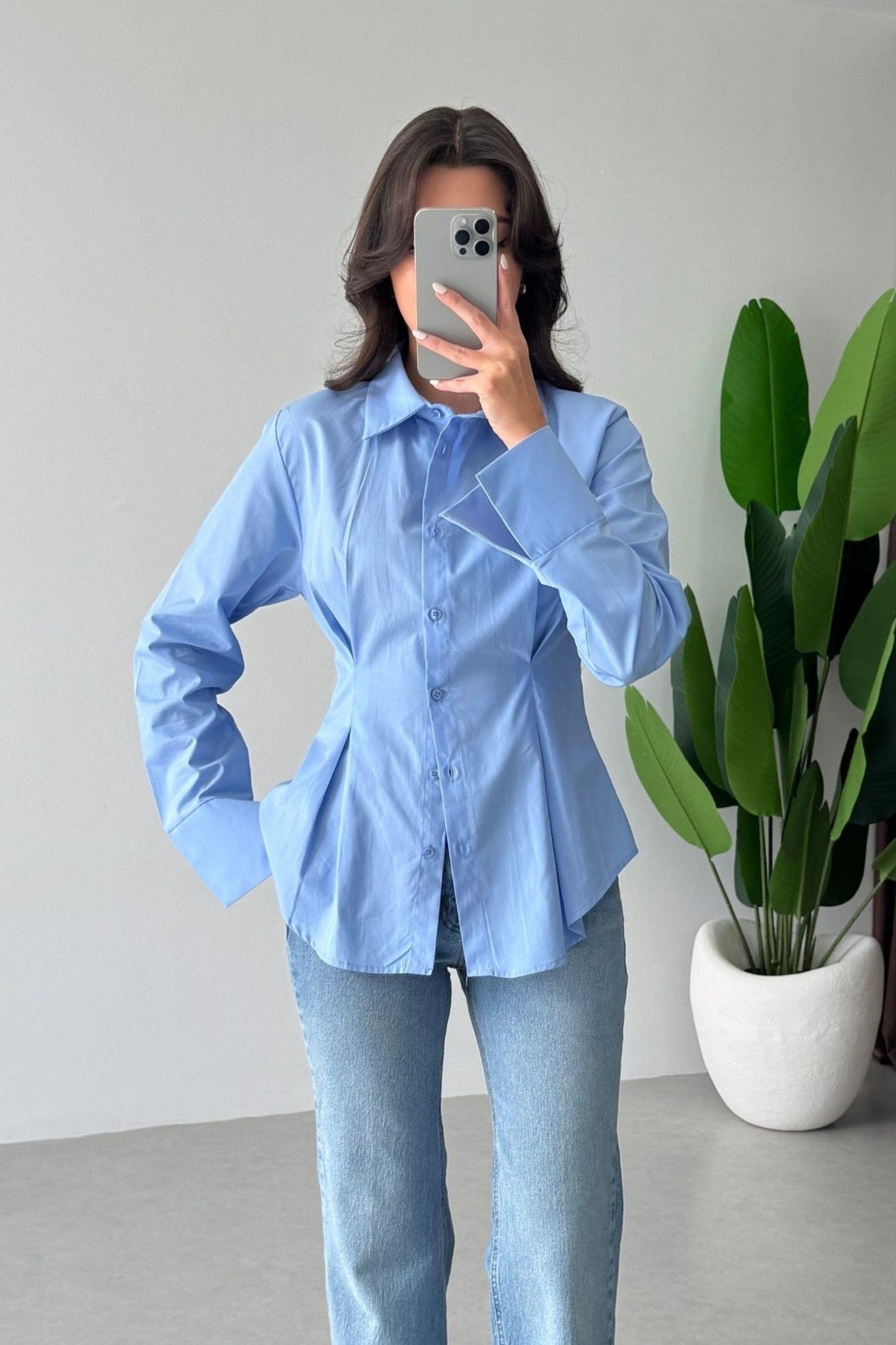 قميص ازرق - KP4216