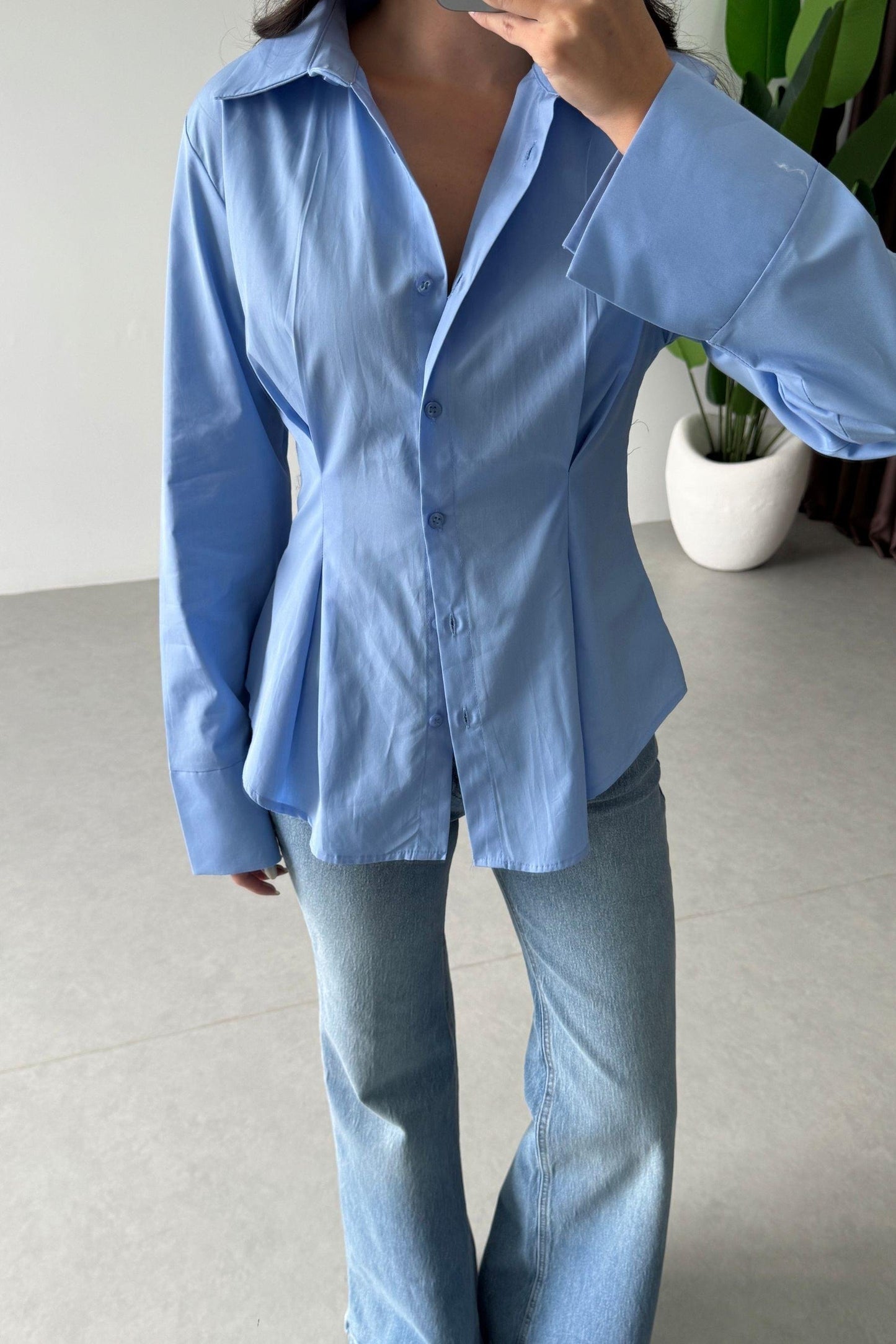 قميص ازرق - KP4216