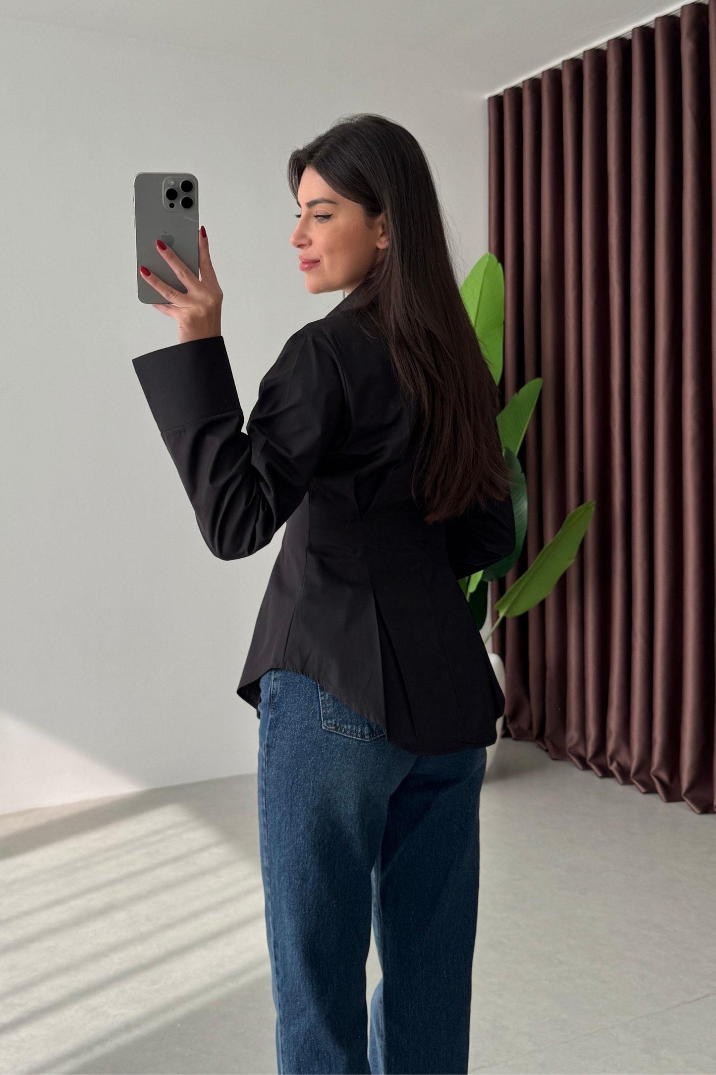 قميص اسود - KP4216