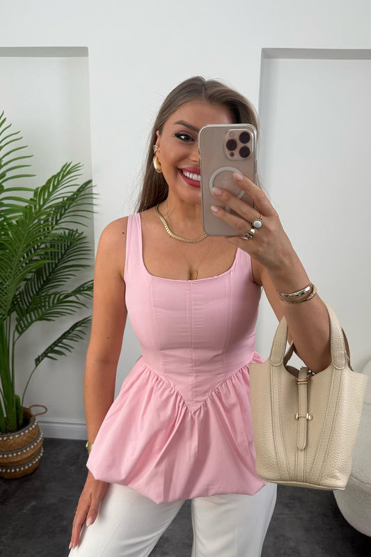 بلوزة زهري - KP4201