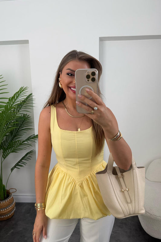 بلوزة اصفر - KP4201