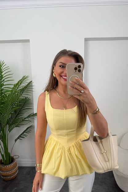 بلوزة اصفر - KP4201