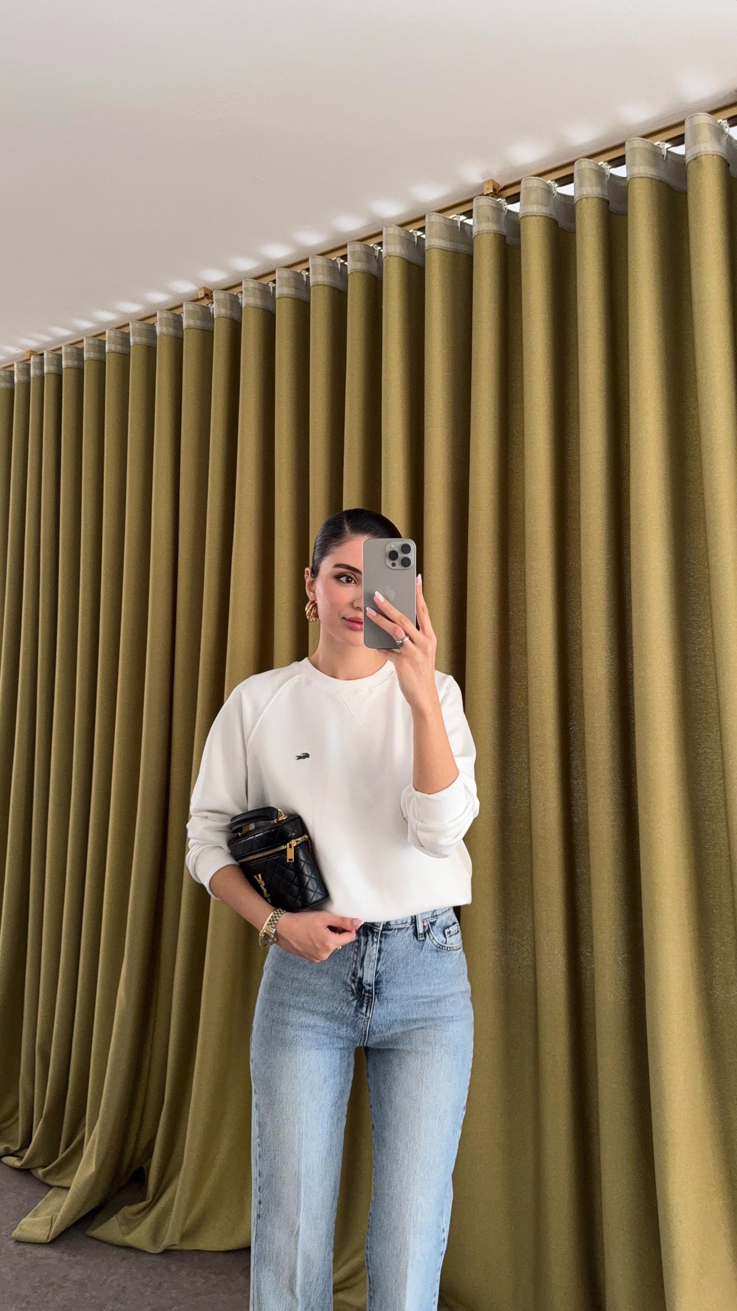 بلوزة لاكوست ابيض - KP4259