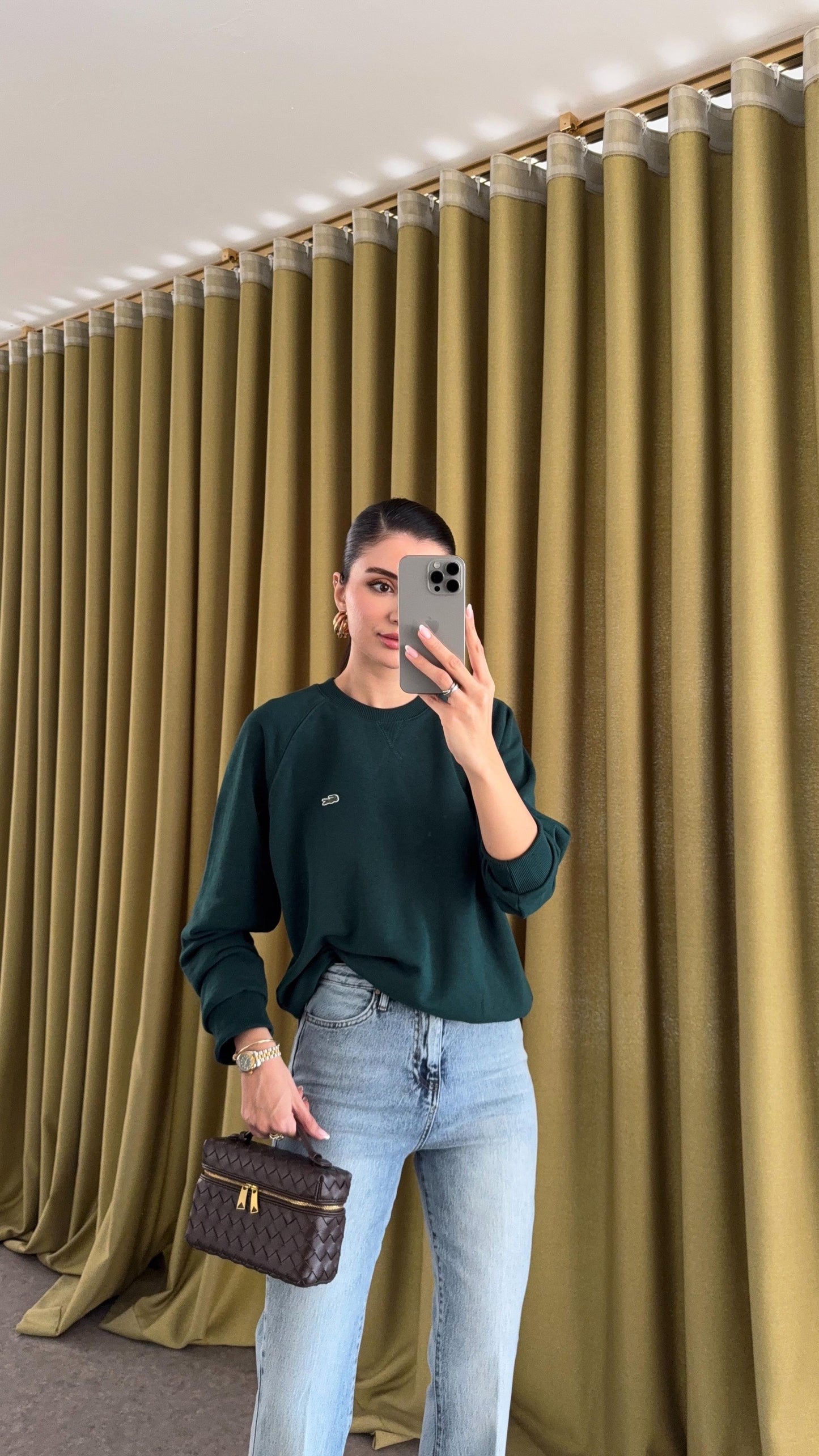 بلوزة لاكوست اخضر - KP4259